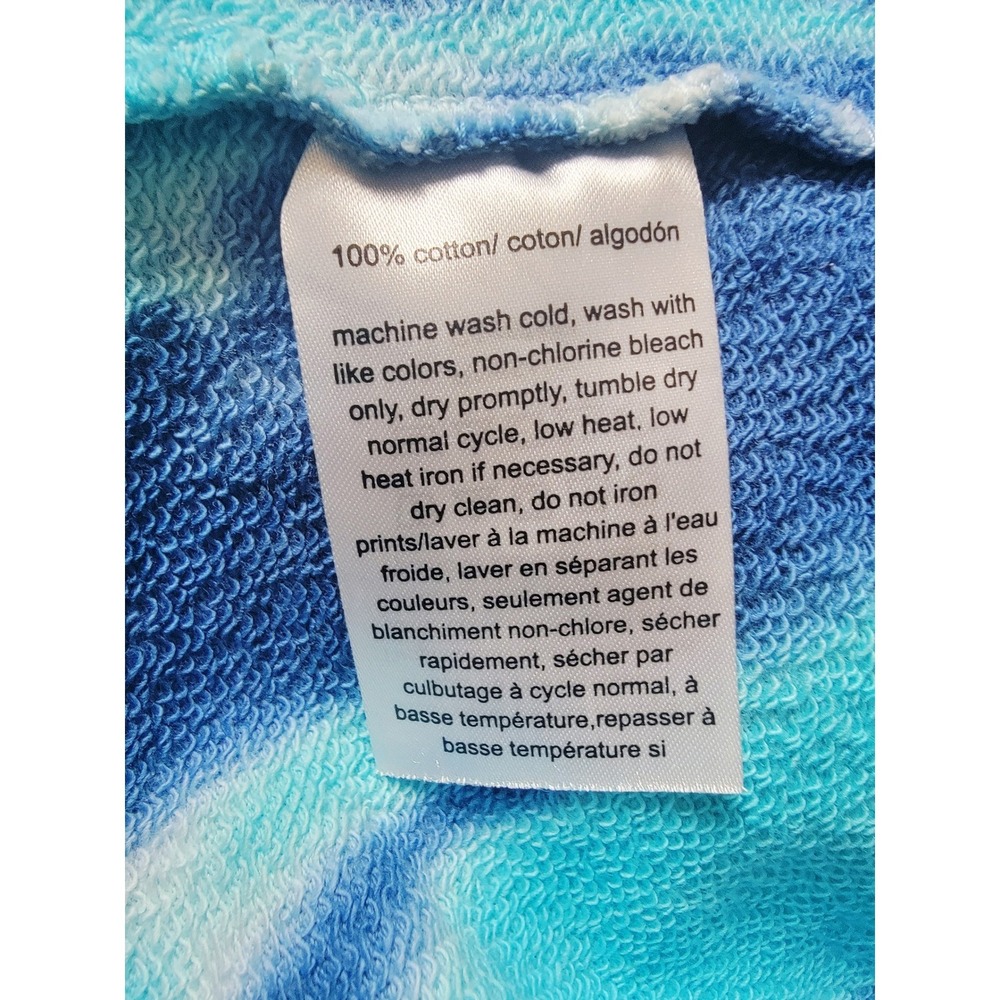 Tommy Hilfiger L Tie Dye Sweatshirt‎ Dress Long Sleeve Casual Comfy Cotton Large - Picture 7 of 12